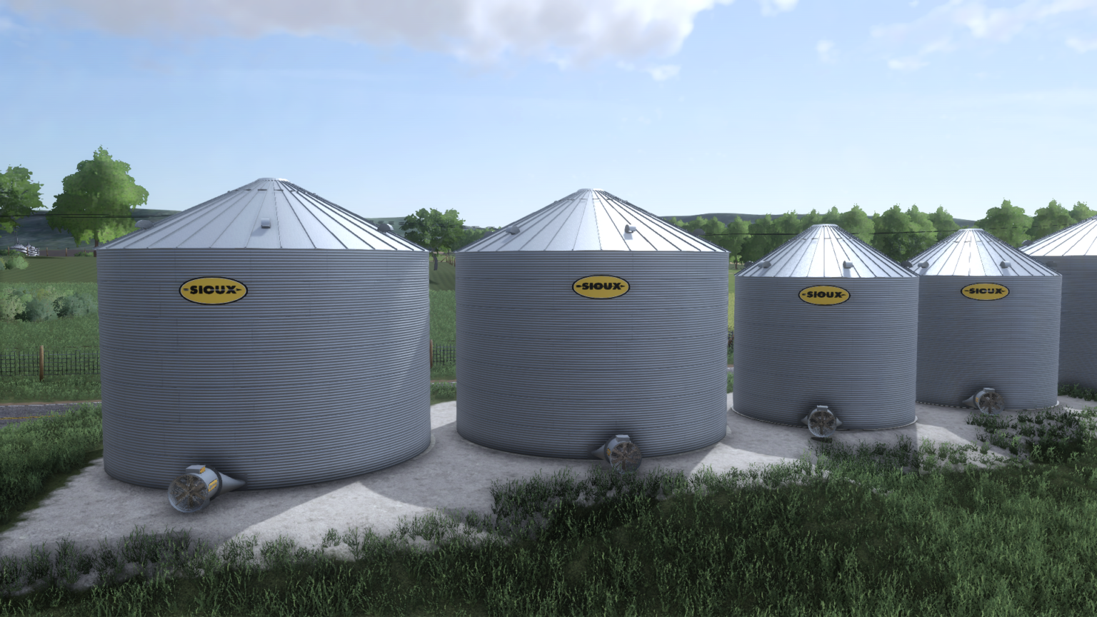 Grain Bin Pack Diniz Farms Farming Simulator Modding