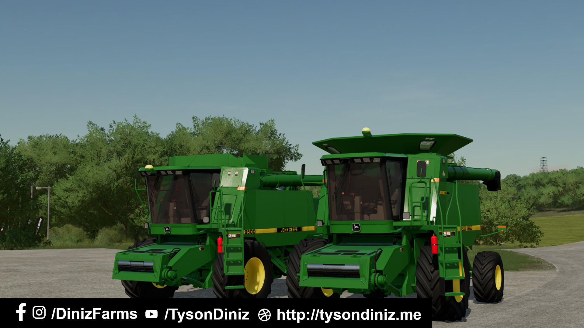 John Deere And Combines Diniz Farms Farming Simulator Modding