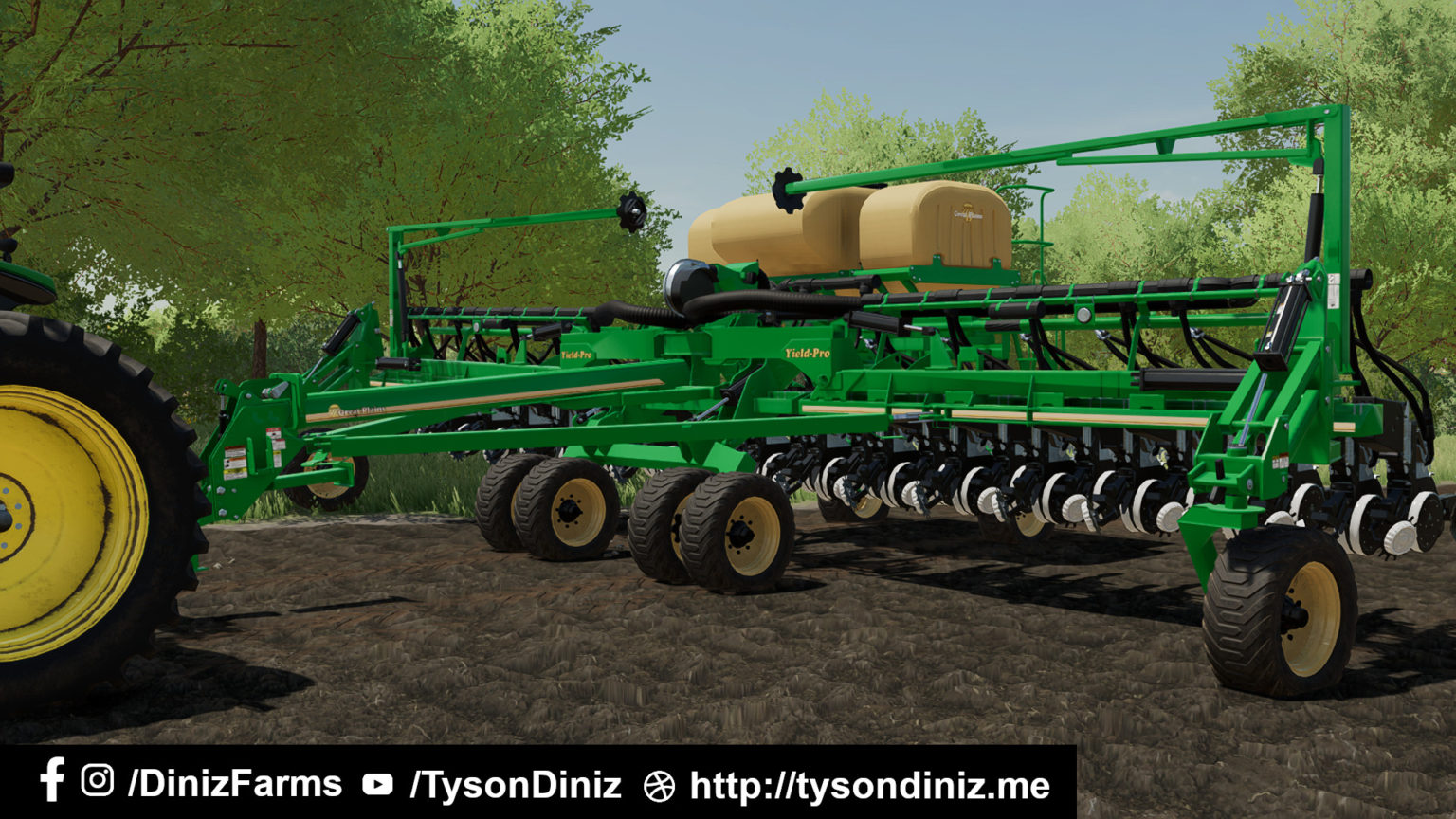 Great Plains YP4025A Planter - Diniz Farms - Farming Simulator Modding