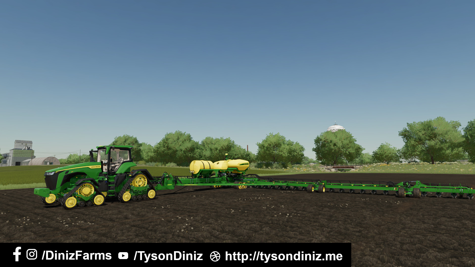 John Deere DB120 48 Row Planter - Diniz Farms - Farming Simulator Modding