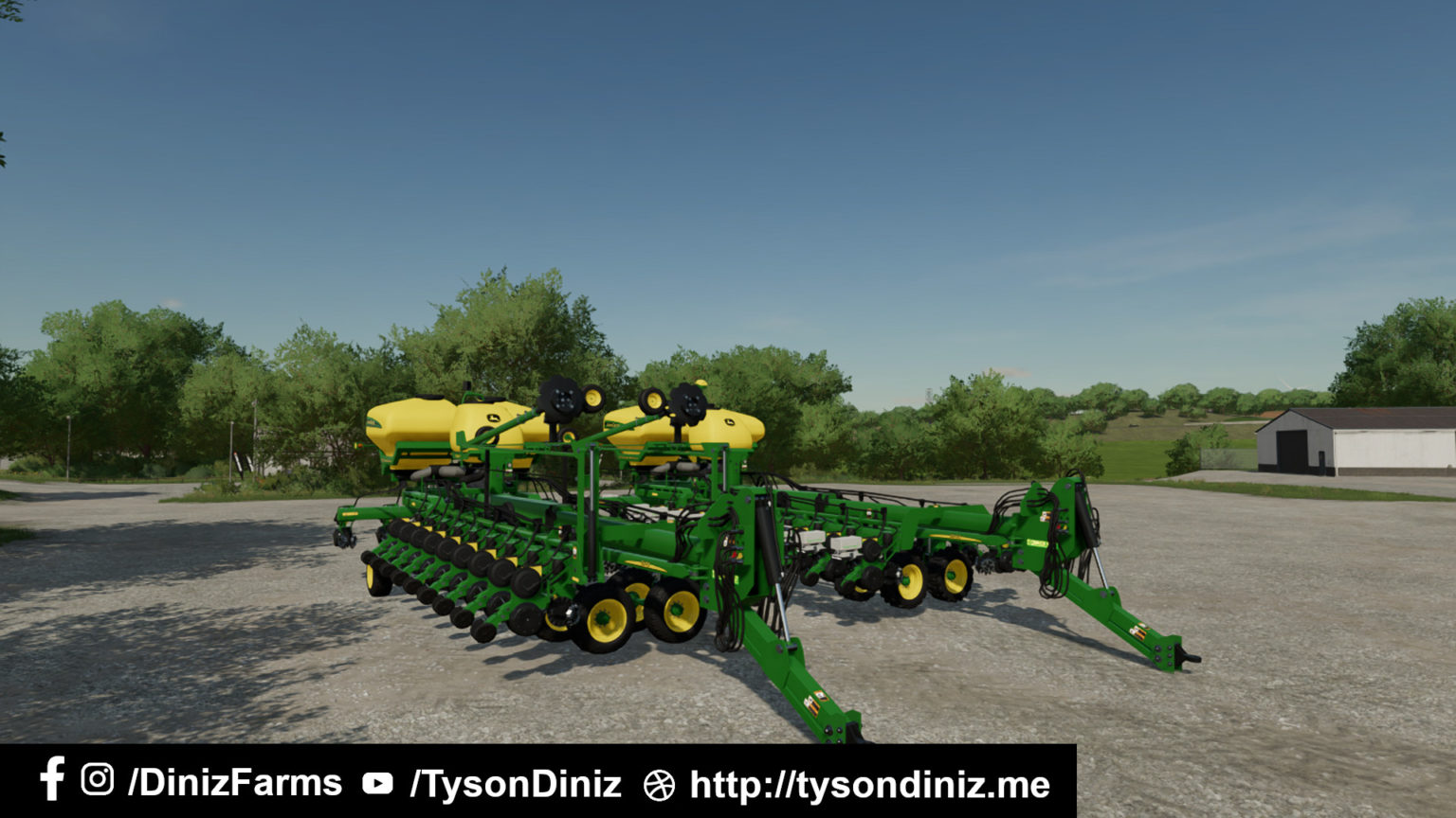 John Deere DB60 24 Row Planter - Diniz Farms - Farming Simulator Modding