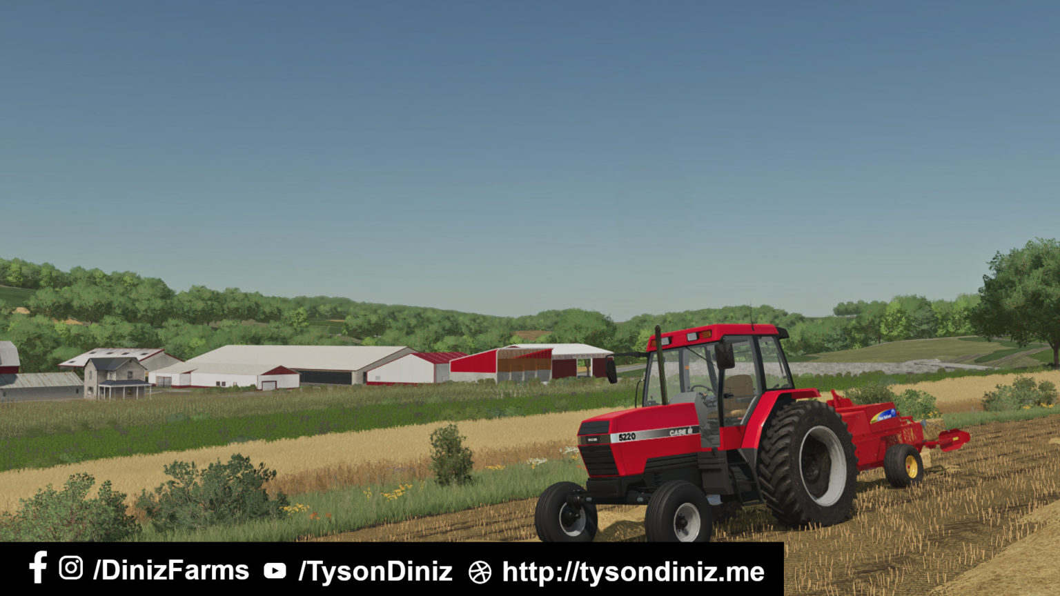 FS22 Case IH Maxxum 5100/5200 Series - Diniz Farms - Farming Simulator ...