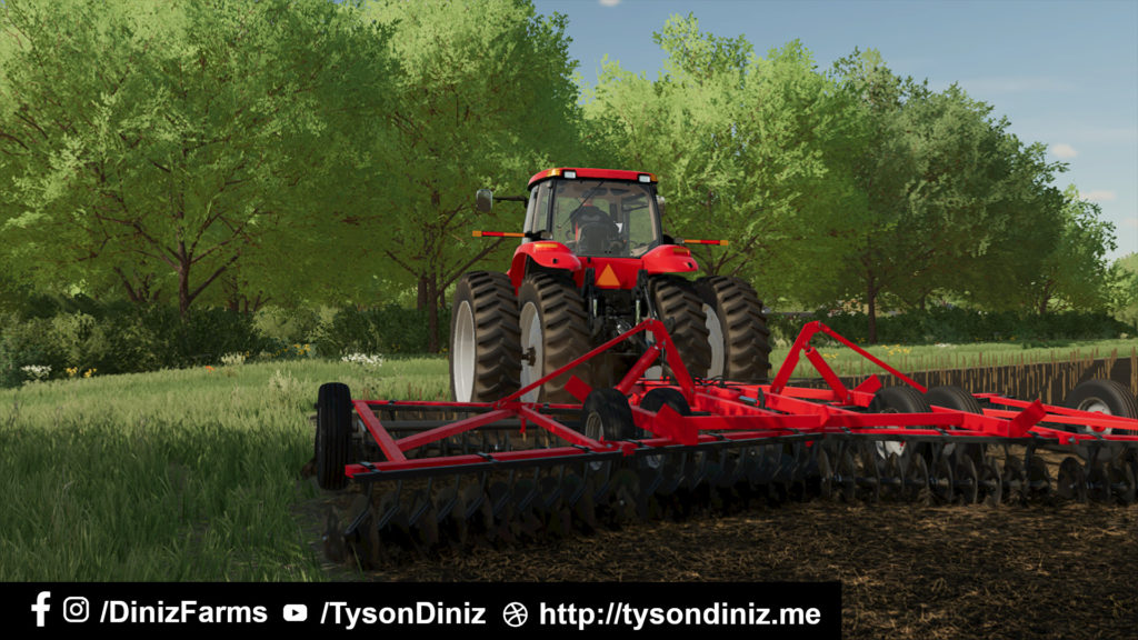 Fs22 Case Ih 490 Tandem Disk Diniz Farms Farming Simulator Modding 6951