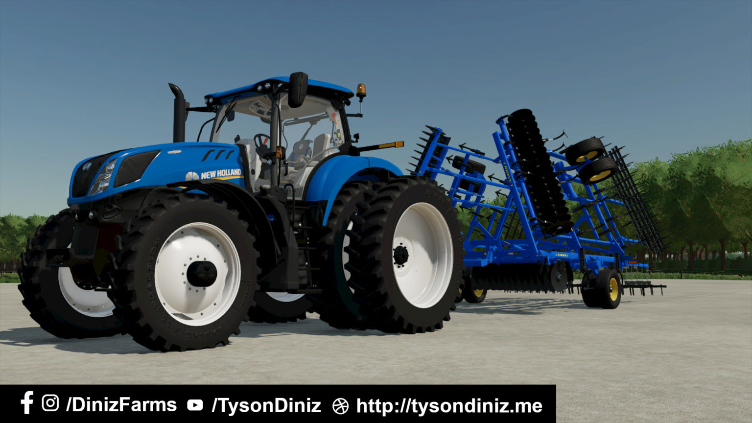 Fs22 New Holland T7 Diniz Farms Farming Simulator Modding 3128
